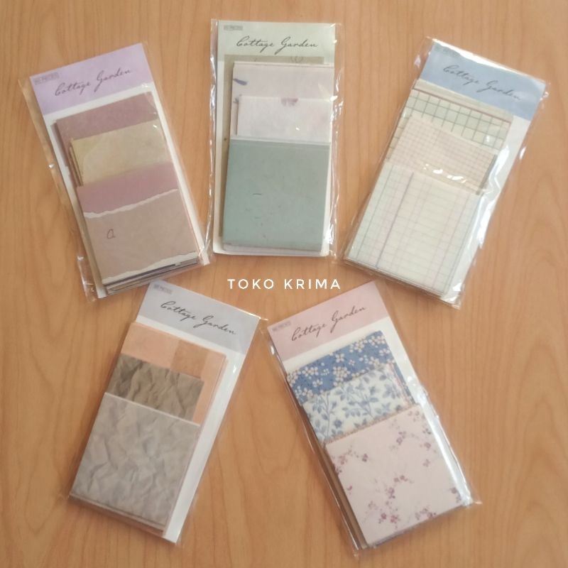 

60Pcs Deco Paper Kertas Dekorasi Vintage Cottage Garden untuk Scrapbook Journaling Bujo Bullet Journal