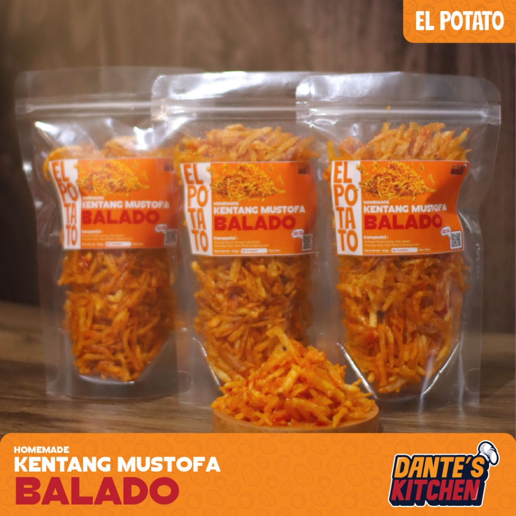 

EL POTATO | Kentang Mustofa Balado - 100gr