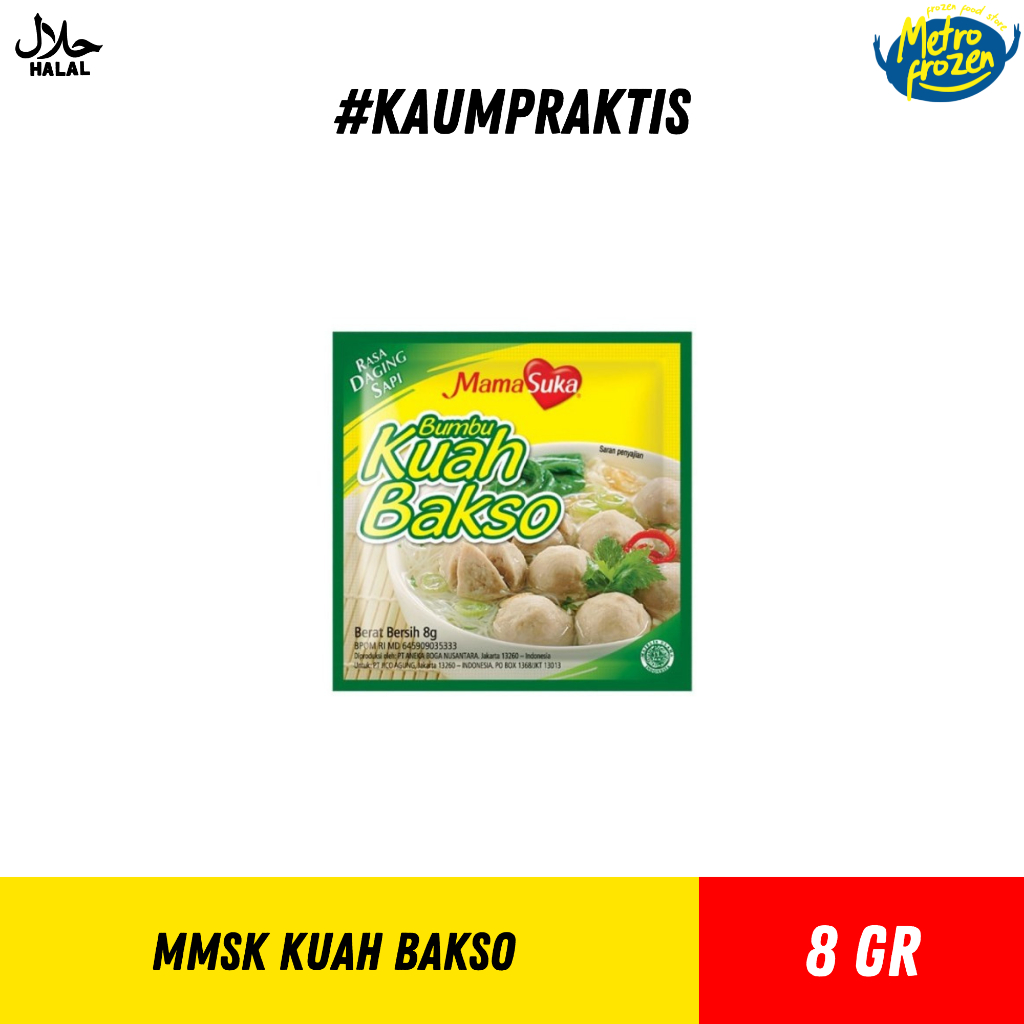 

MAMASUKA Kuah Bakso 8gr