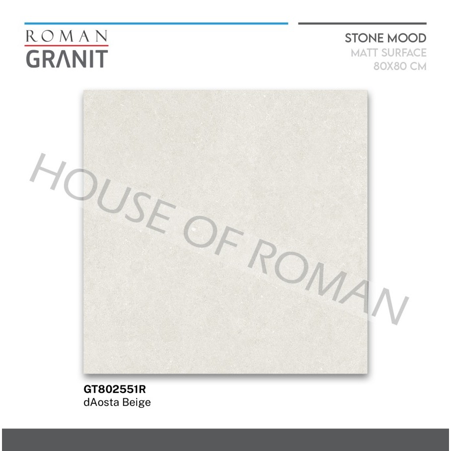 ROMAN GRANIT dAosta Beige 80x80 GT802551R ROMAN GRANIT