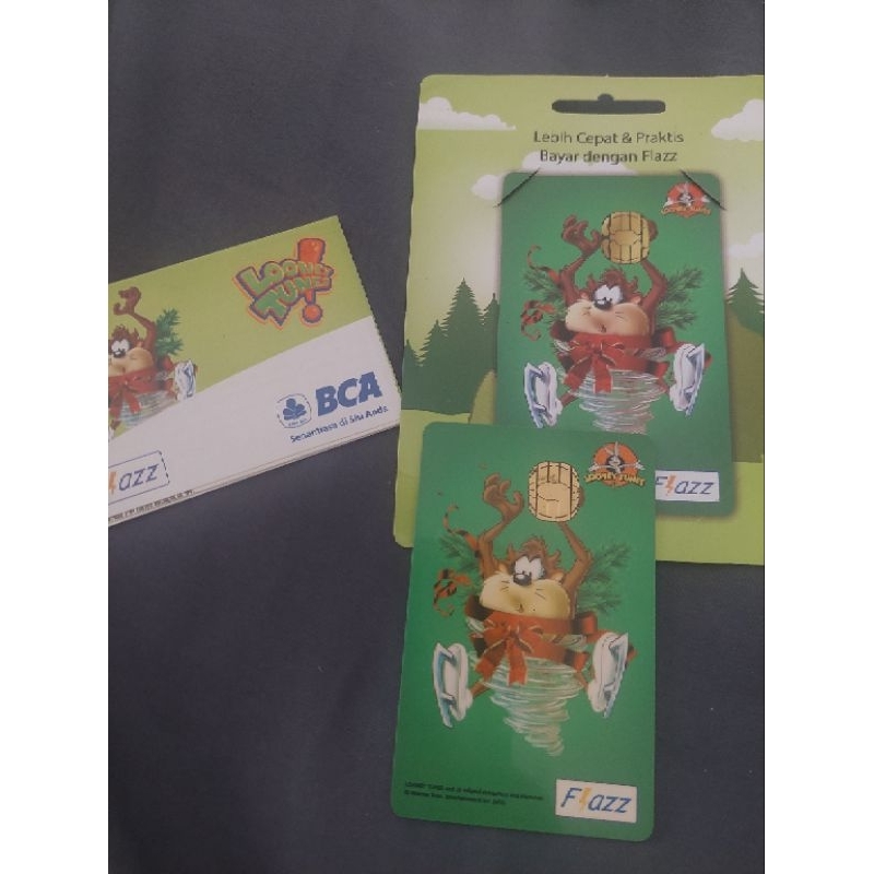 Flazz Card BCA Looney Tunes. Tazmania