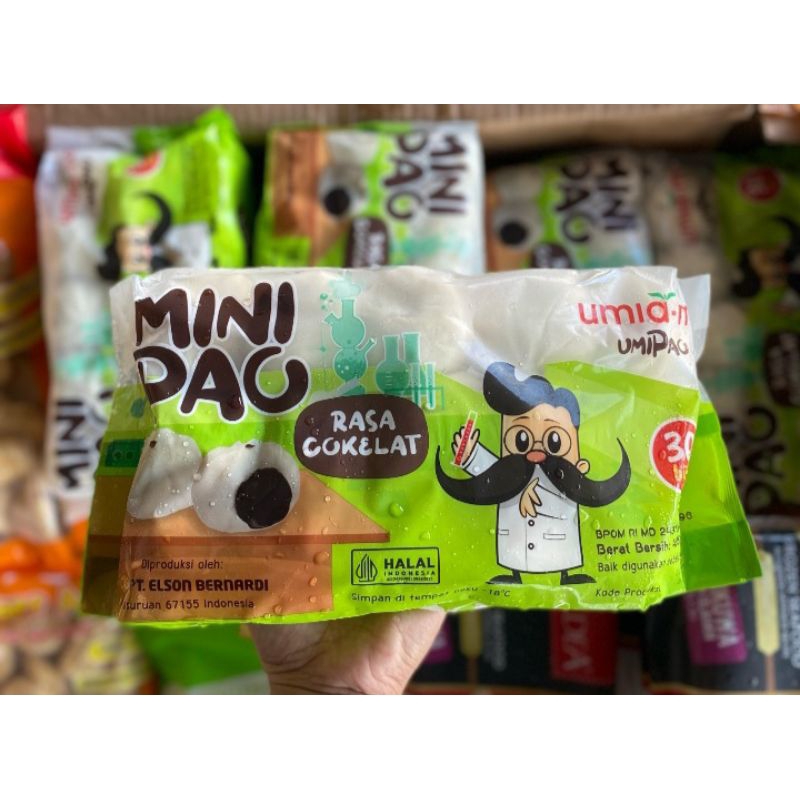 

BAKPAO MINI COKLAT 465GRAM ISI KURLEB 25 PCS