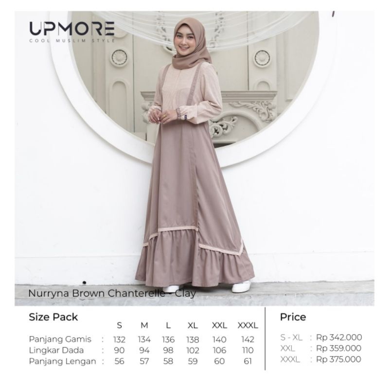 Gamis remaja Nuryna ori by upmore