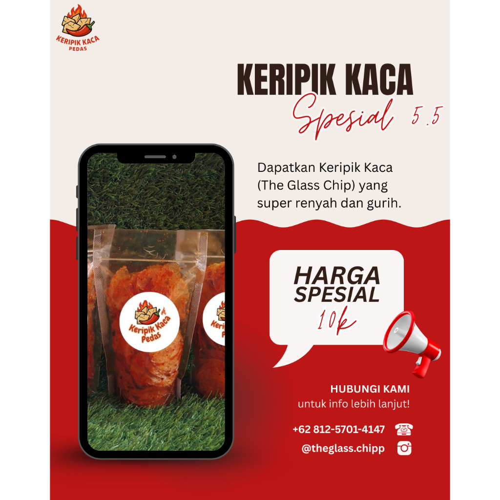 

KERIPIK KACA