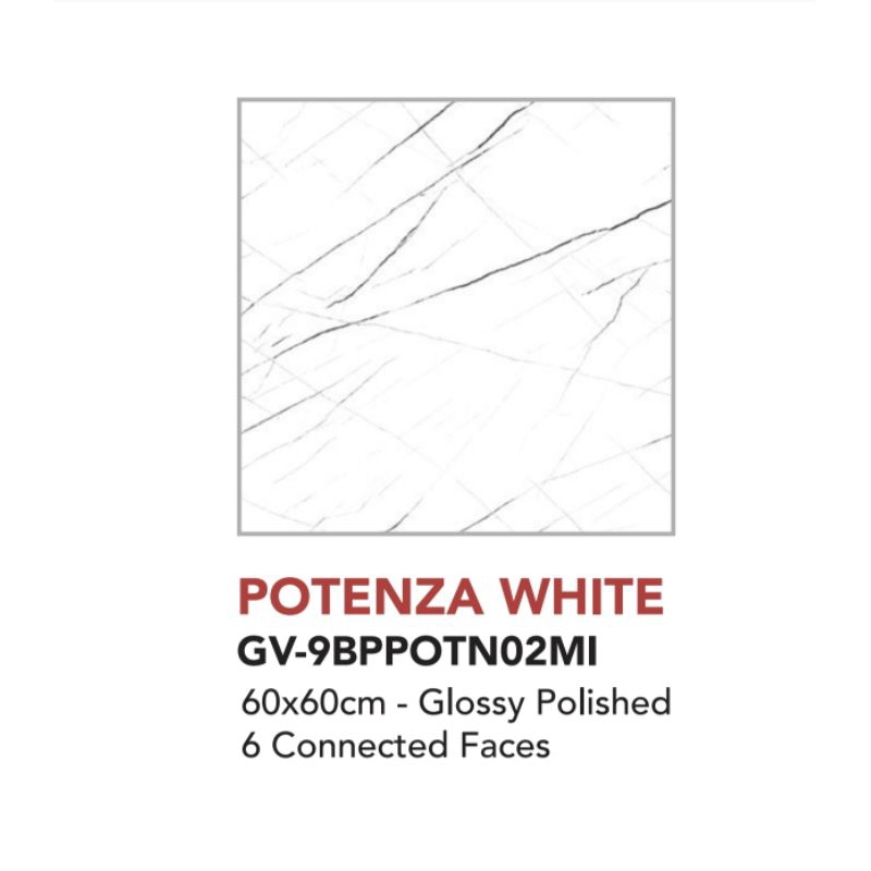 granite putih motif 60x60 MAGIA POTENZA WHITE