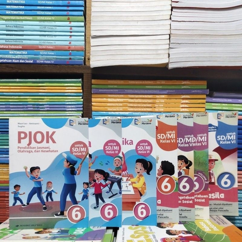 Buku paket kelas 6 SD kurikulum merdeka