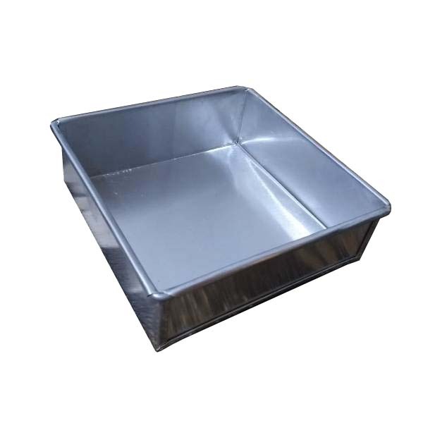 Loyang Bolu / Loyang Brownies / Loyang Kotak Mini Murah Tinggi 5 CM / Loyang Kotak 10x10x5 CM