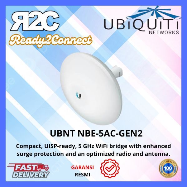 UBIQUITI NBE-5AC-Gen2 airMAX NanoBeam 5AC