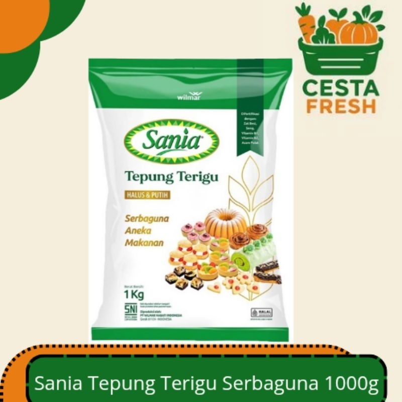 

Sania Tepung Terigu Serbaguna 1000 g