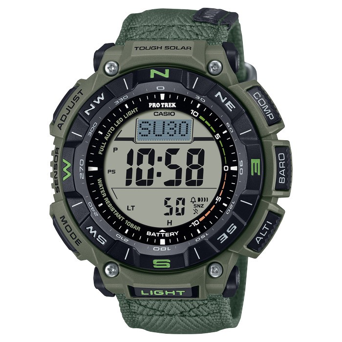 Original 100% Casio PROTREK PRG-340B-3DR Jam Tangan Pria Digital Outdoor PRG340 PRG-340B-3 PRG340B G