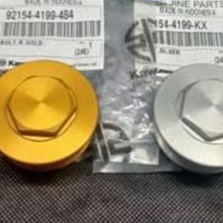 Bolt Baud baut Cap kop mur tutup atas shock USD Depan KLX BF Extreme 150 D-Tracker New 150 Original 