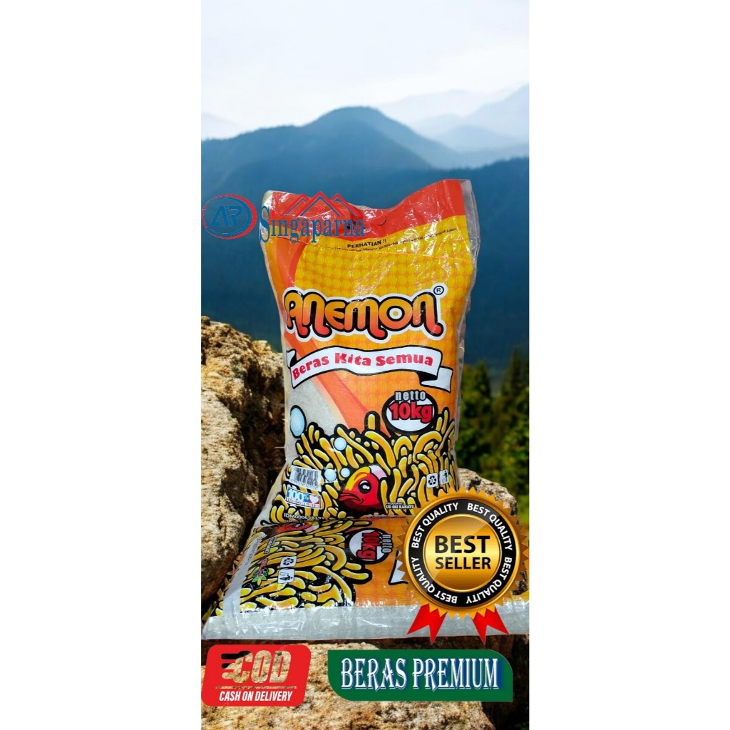 

BERAS PUTIH PULEN PREMIUM ANEMON KEMASAN (10KG & 5KG)