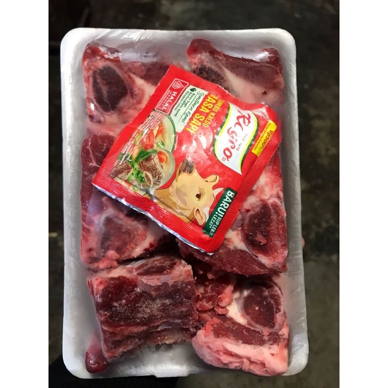 

Iga Sop ±1kg FREE Bumbu