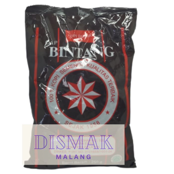 

Kopi Semendo cap Bintang 250 gram Muara Enim