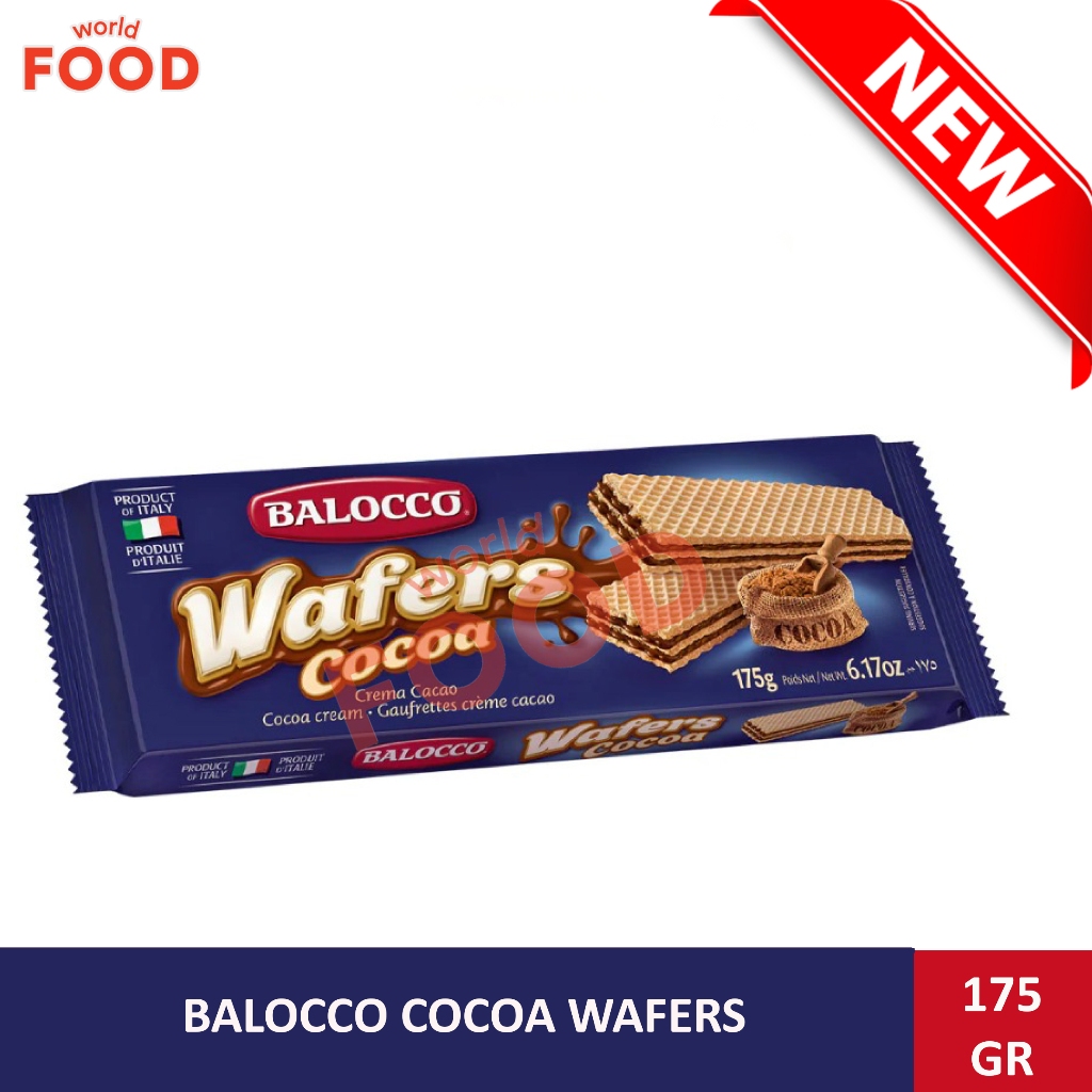 

pekanbaru / balocco wafer cocoa 175gr wafers biskuit snack biscuit