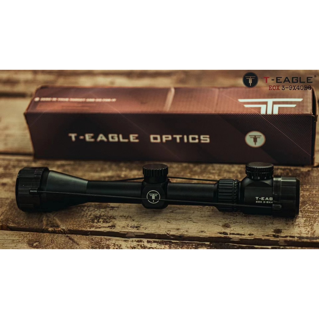 BT Scope Zoom Sniper Teleskop Bidik T-Eagle Optics EOX 3-9x40EG Riflescope Hunting Zoom Jernih
