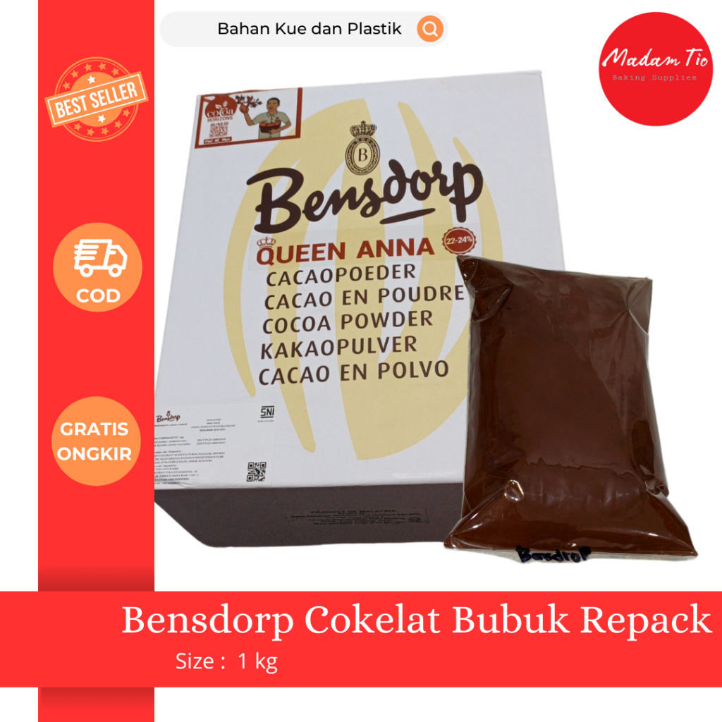 

Bensdorp Bubuk coklat 1kg 1pcs
