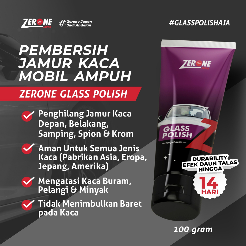 Pembersih Kaca Mobil Anti Jamur Nanotech Protection Coating Nano Ceramic
