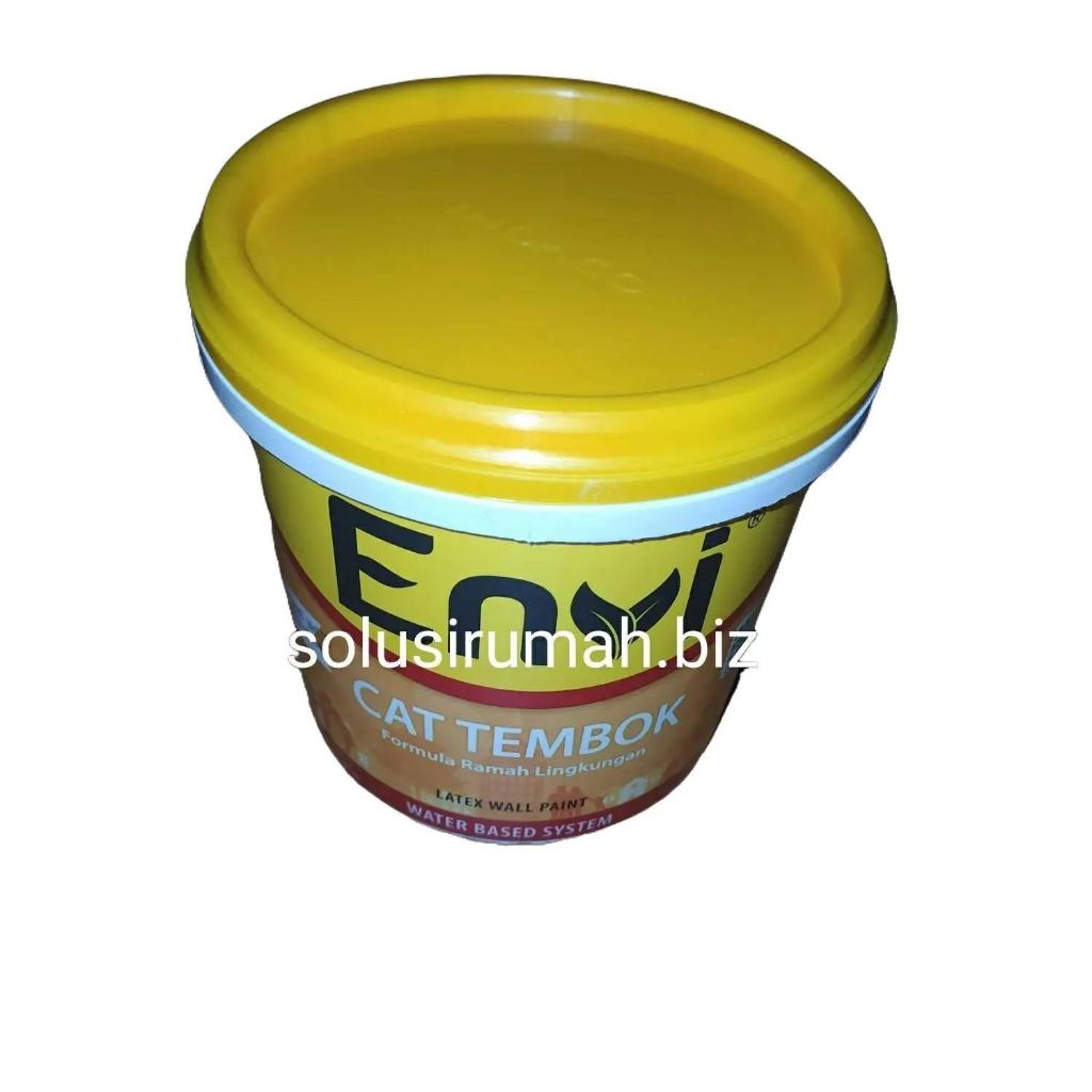 cat tembok envi 1 kg 1kg cat wangi dinding kaleng envitex 1 kilo ukuran kecil