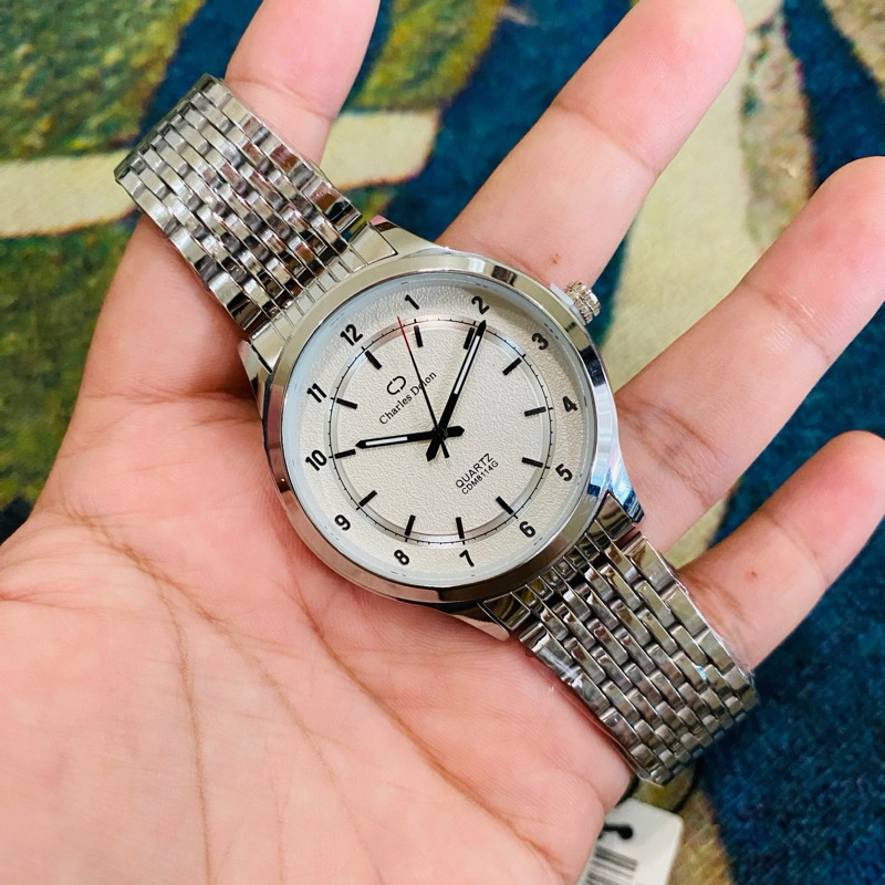 Jam tangan pria charles delon original