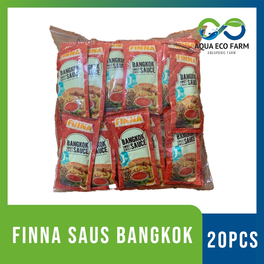 

[Aqua Eco Farm] Saus Bangkok Finna Sachet Isi 20pcs / 50pcs Bandung