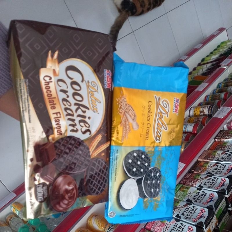 

DELUX COOKIES & CREAM 160 GRAM