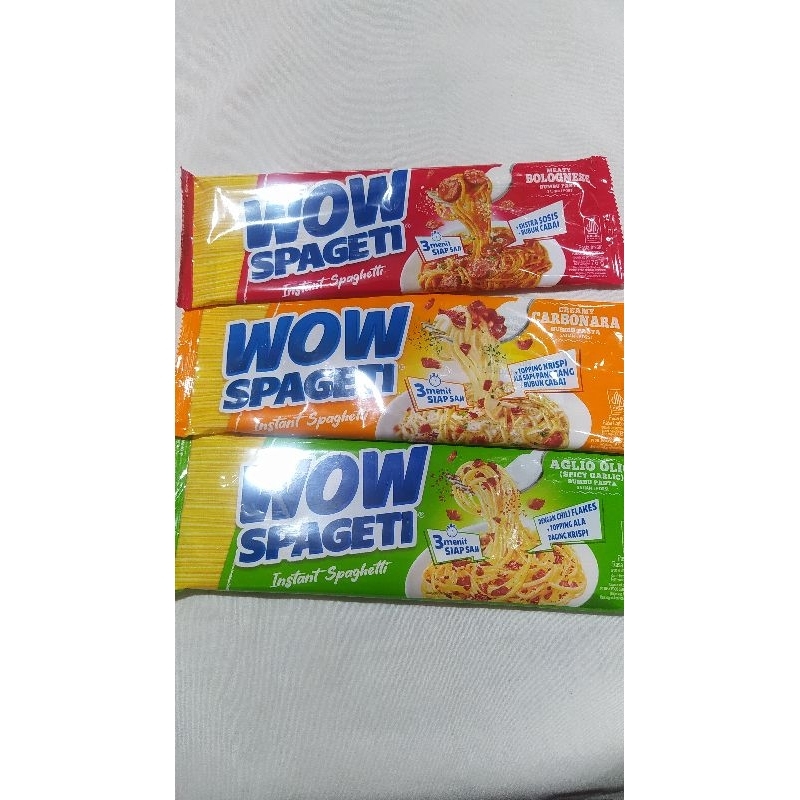

Wow Spageti 3 varian rasa