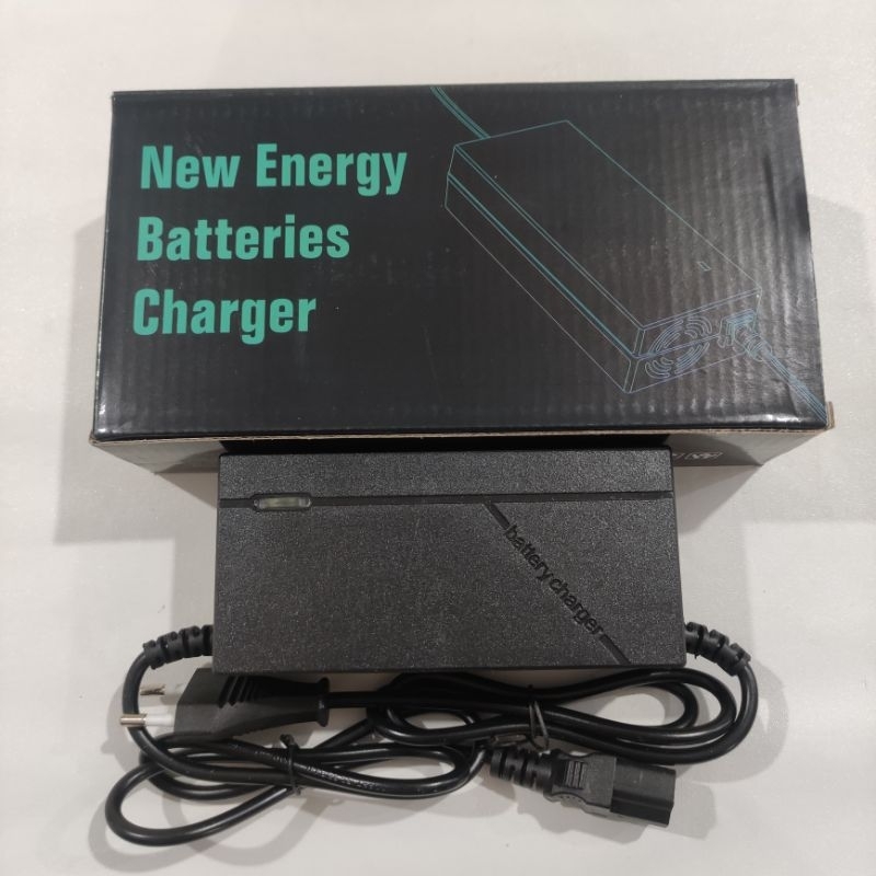 Charger Sepeda Listrik Selis Pacific 36v 12ah 36 volt v 12 ah Cas