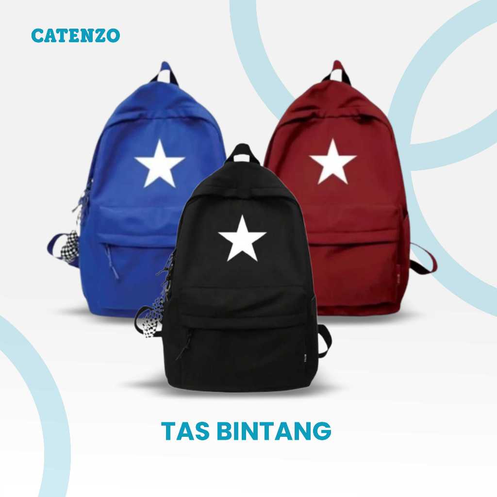 CATENZO - TAS BINTANG VIRAL TAS RANSEL SEKOLAH COWO TAS VIRAL