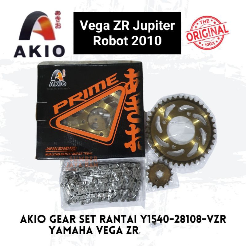 Vega zr jupiter robot 2010 gear gir set komplit baja Akio