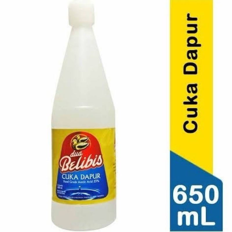 

DUA BELIBIS Cuka Dapur 650ml
