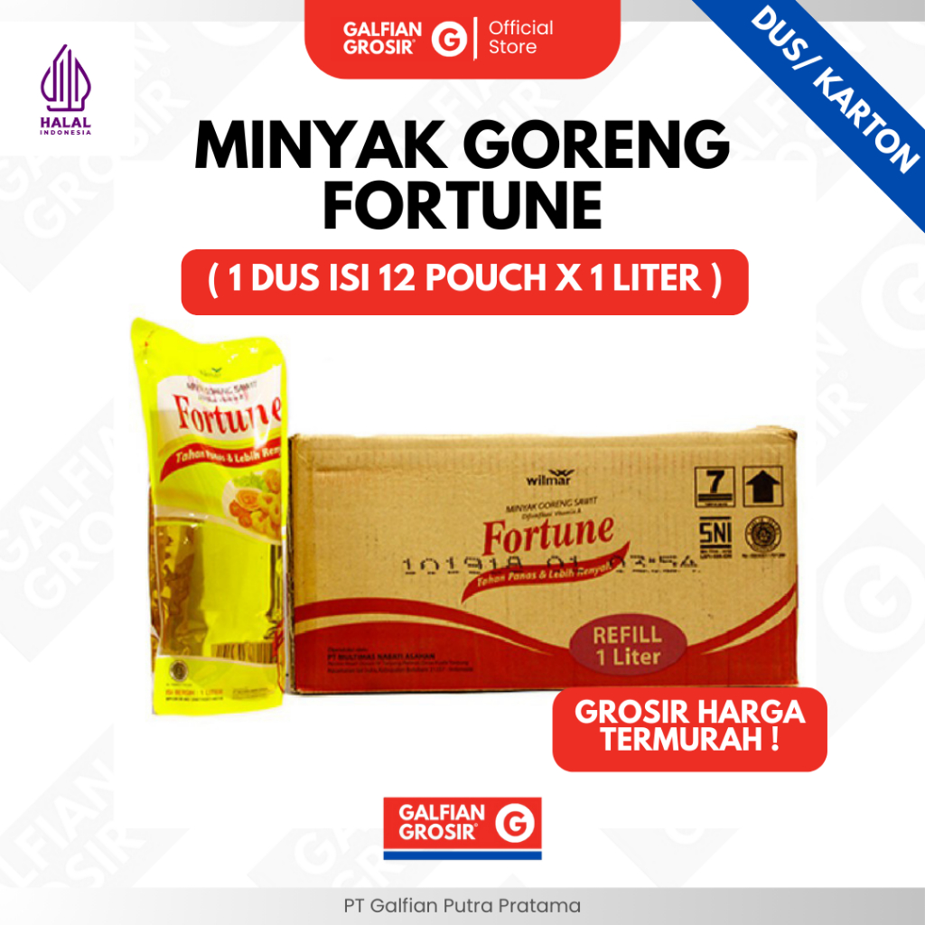 

MINYKA GORENG FORTUNE ( 1 DUS ISI 12 POUCH X 1 LITER )