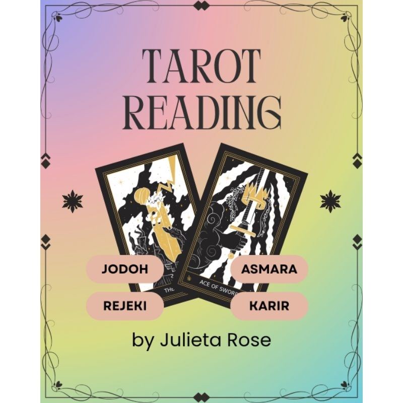 TAROT READING, BACA TAROT 5 KARTU, Konsultasi Asmara Jodoh Cinta Karir Rejeki