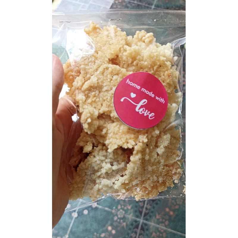 

(bisa cod) kerak nasi gurih asin renyah sehat / intip ndeso khas semarang