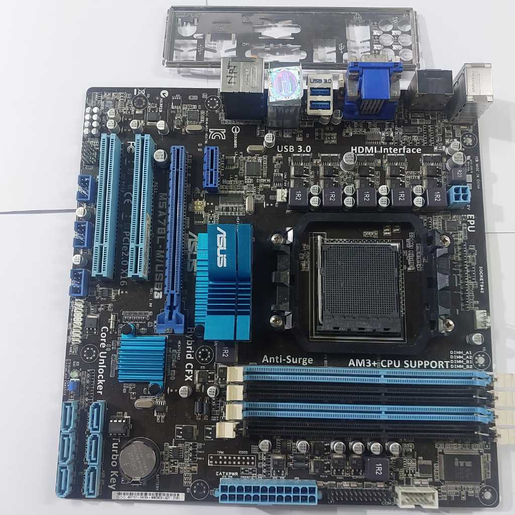 Mainboard AMD AM3+ ASUS M5A78L-M/USB3 ddr3 dual chanel usb 3.0 hdmi MURAH