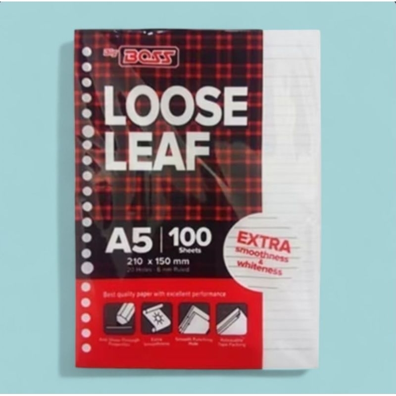 

Loose Leaf BigBoss A5.100 lembar