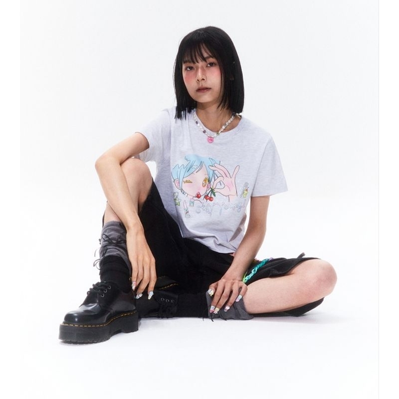 Kirsh X Sun One Bird Graphic Standard Fit T-Shirt