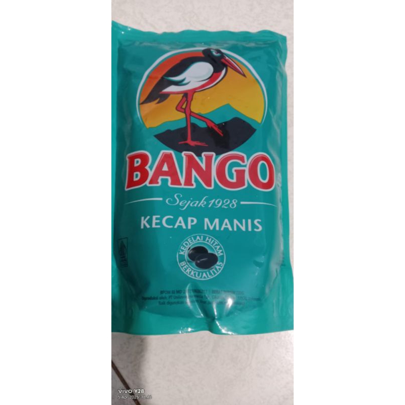 

bango kecap manis reffil pouch besar 700gr