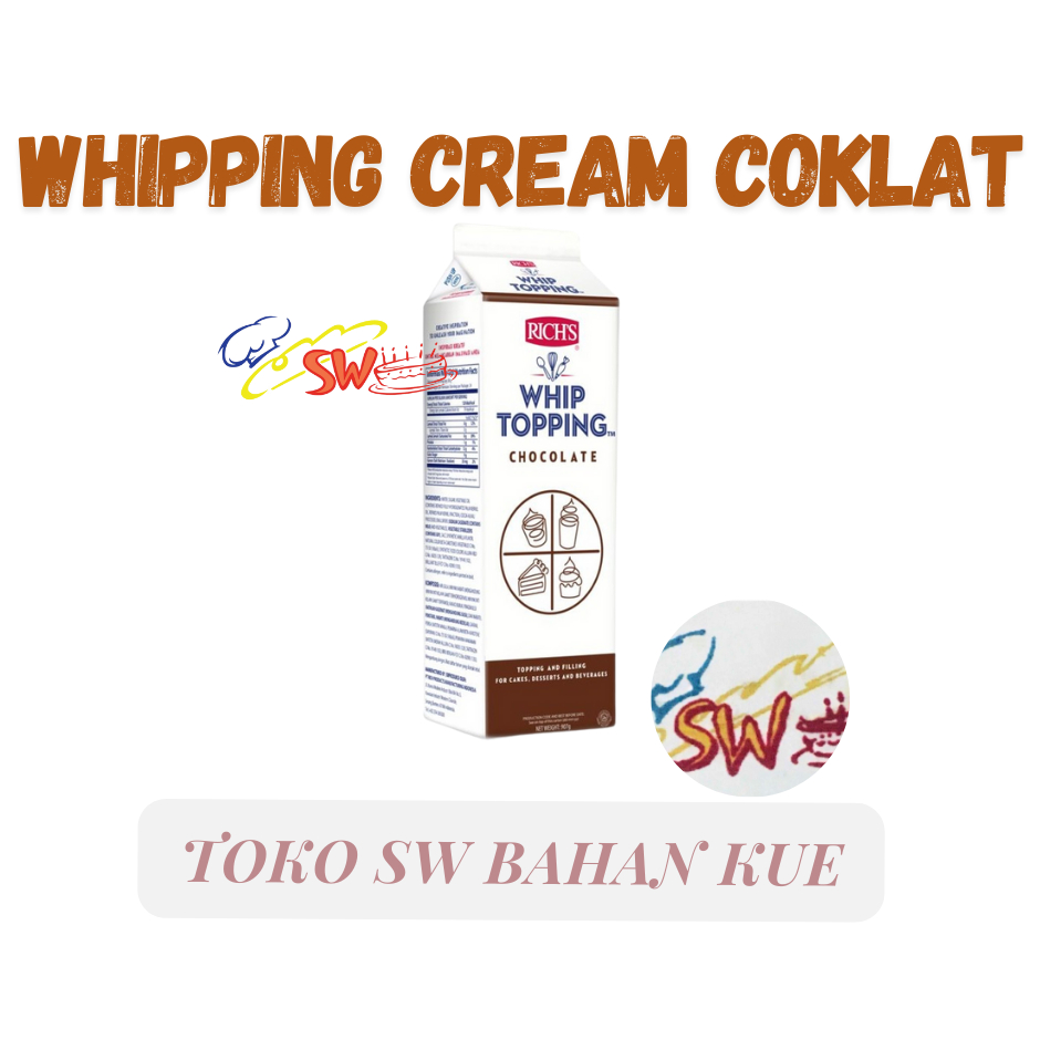 

RICH'S WHIP TOPPING KOOSK COKLAT 907 ML