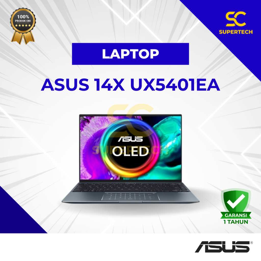 Asus Zenbook 14X UX5401EA-OLED714 i7-1165G7 16GB 1TB IRIS 14" OLED W11