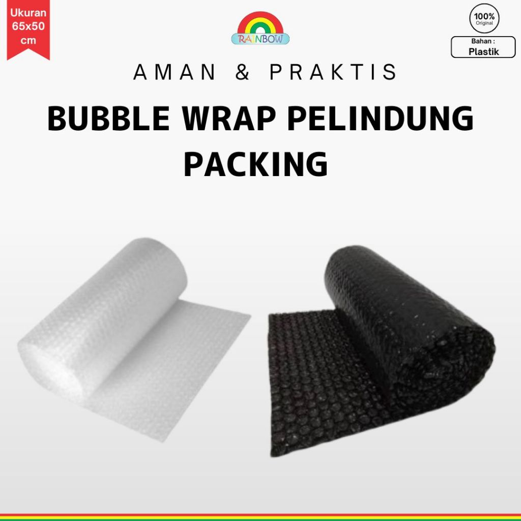 

Bubble Wrap Untuk Pelindung Packing Uk 65 x 50 cm