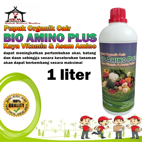Pupuk Organik Cair Bio Amino Plus Pupuk Asam Amino 1 Liter