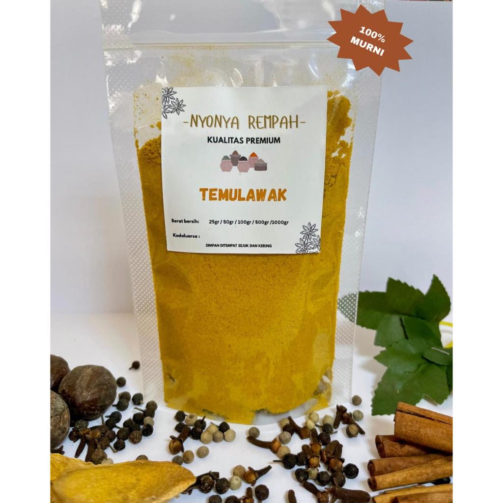 

Nyonya rempah - Temulawak Bubuk / Ground Curcuma/ Ground Java Turmeric