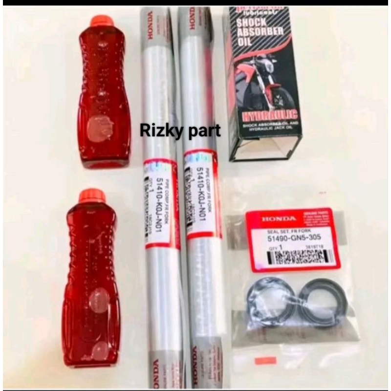 Paket As Shock Depan (KOJ) Buat Motor Genio, Beat New, Beat Led , Beat Street