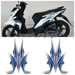 Striping Honda Beat New 2019 Standart Full Body - Skotlet Honda Beat New 2019 Original