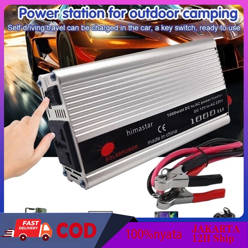 Power Inverter 6000Watt DC Ke AC Power Inverter/500W/1000W/58000W/6000W Inverter DC 12V To AC 220V