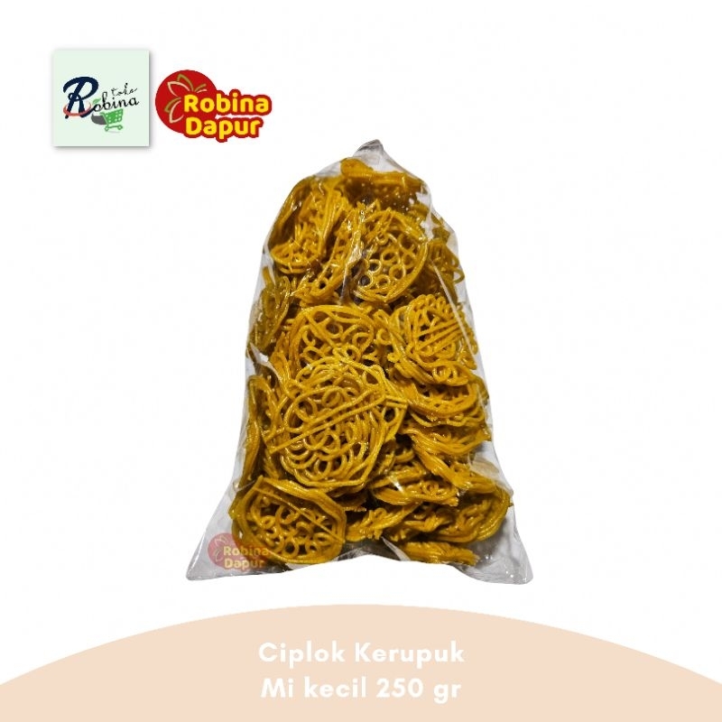 

Kerupuk Mi Kecil Ciplok 250 gr