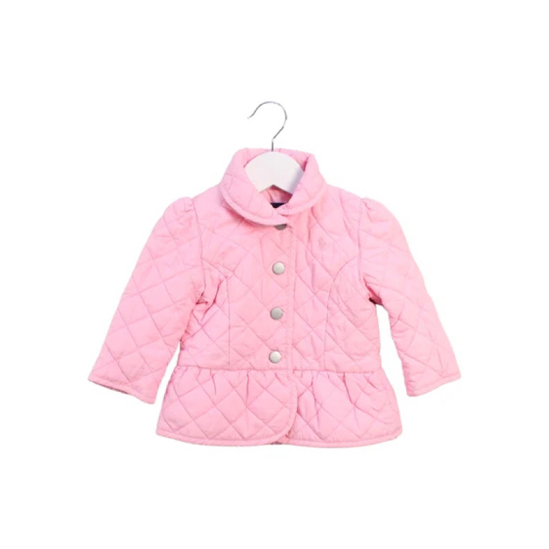 jaket quilt anak RL pink