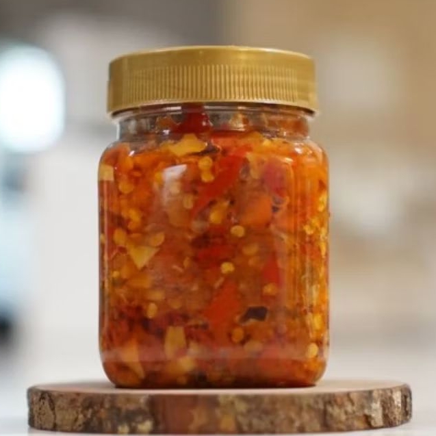 

(275gr)Sambal bawang/sambal baby cumi/sambal cakalang/balado teri kacang/sambal ayam bakar