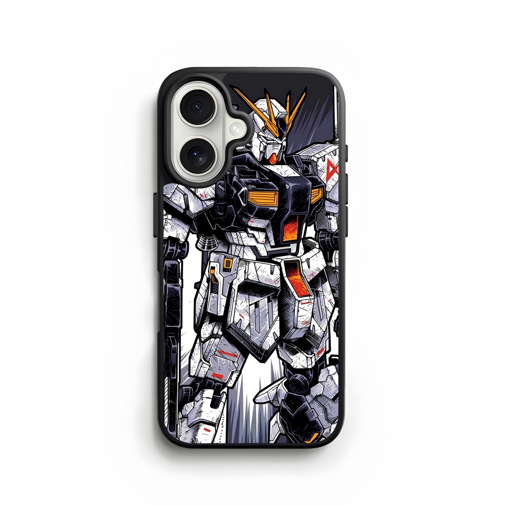 Case Iphone 16 16e 15 14 13 12 11 X Xs Xr SE 8 7 6 5 Pro Max Mini Plus Casing Nu Gundam